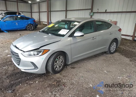 2018 Hyundai Elantra Se из США, поврежденный, VIN 5NPD74LF3JH275550